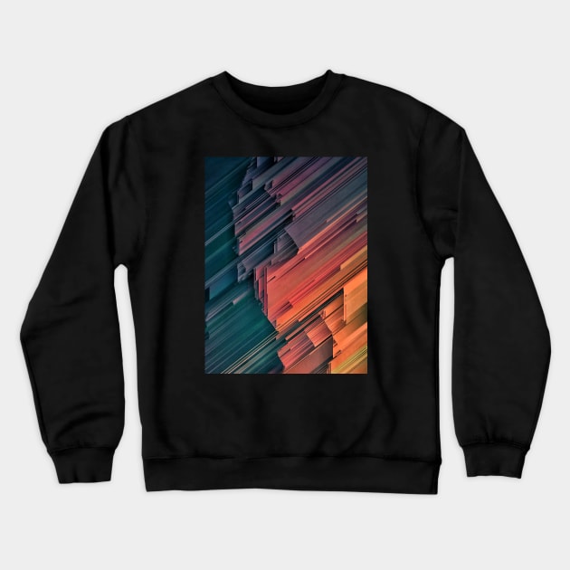 Slough Expression Crewneck Sweatshirt by TheGlitchedArts